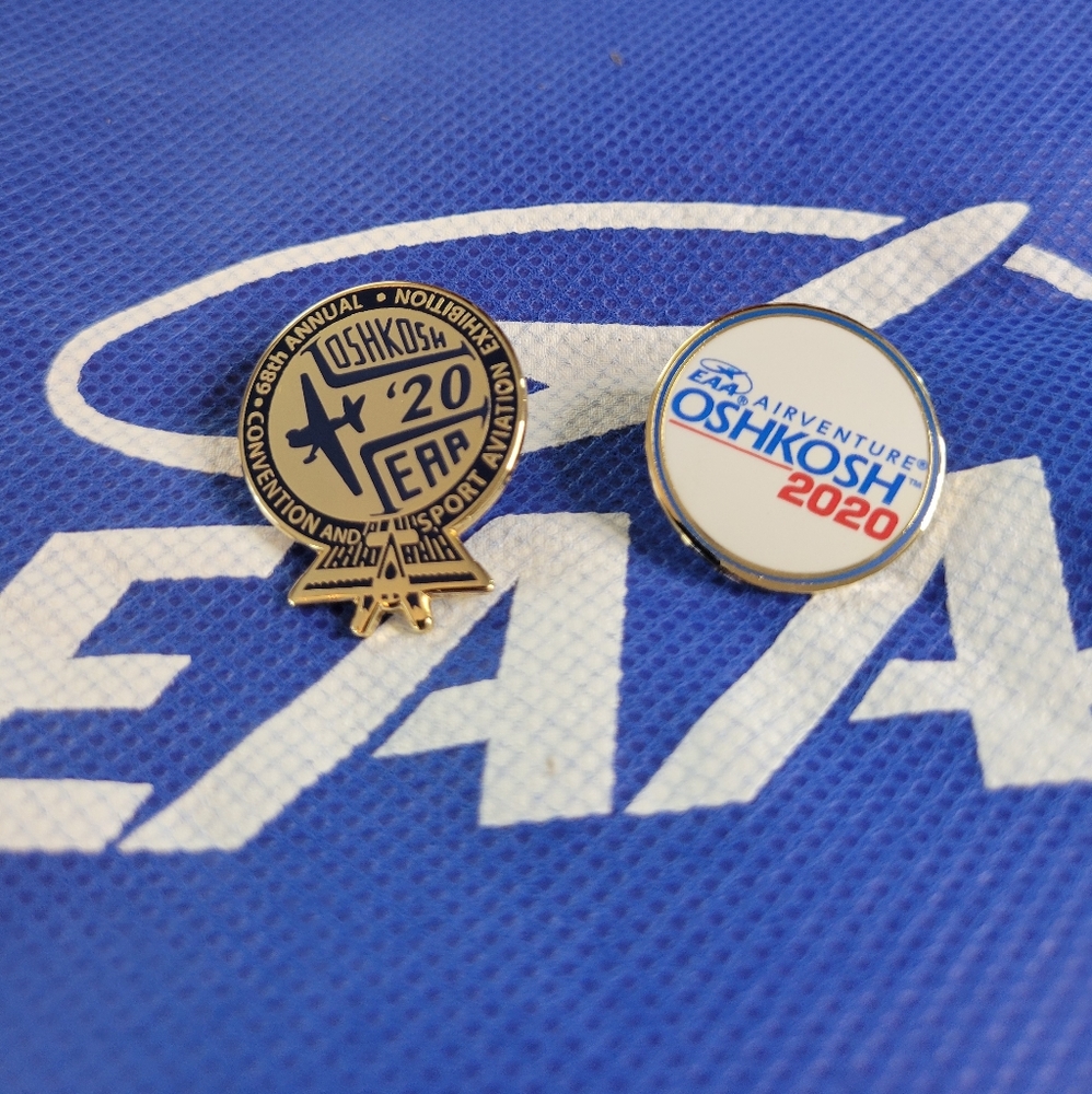 EAA 2020 Pin Set Aviation Flightline